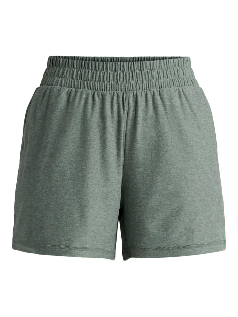 Athletic Works Women's and Women’s Plus ButterCore Soft Performance Gym Shorts, Available in 1 ... | Walmart (US)