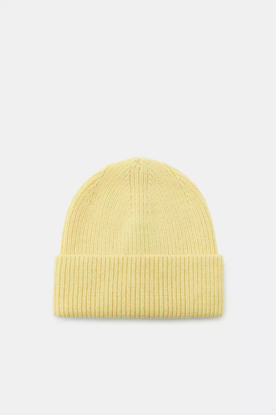 CUFFED RIBBED BEANIE | Zara US
