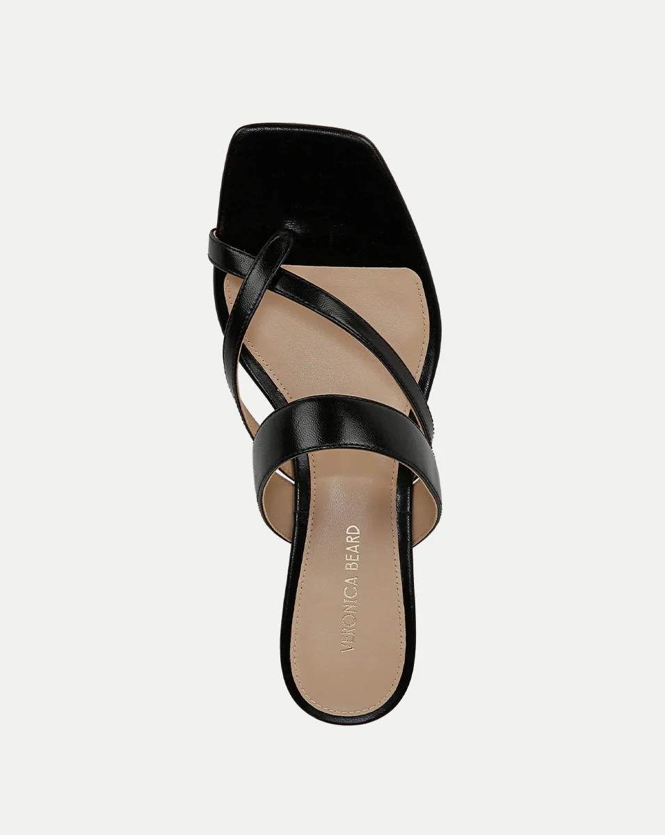 Alanis Leather Sandal | Veronica Beard