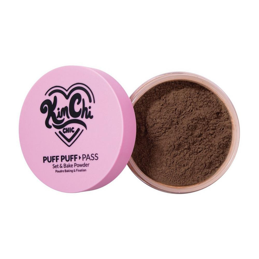 KimChi Chic Beauty Puff Puff Pass Set & Bake Powder - 08 Chocolate | Ulta