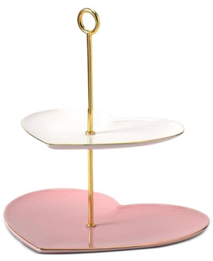 Martha Stewart Collection Valentine's Day Two-Tier Heart Server, Created for Macy's | Macys (US)