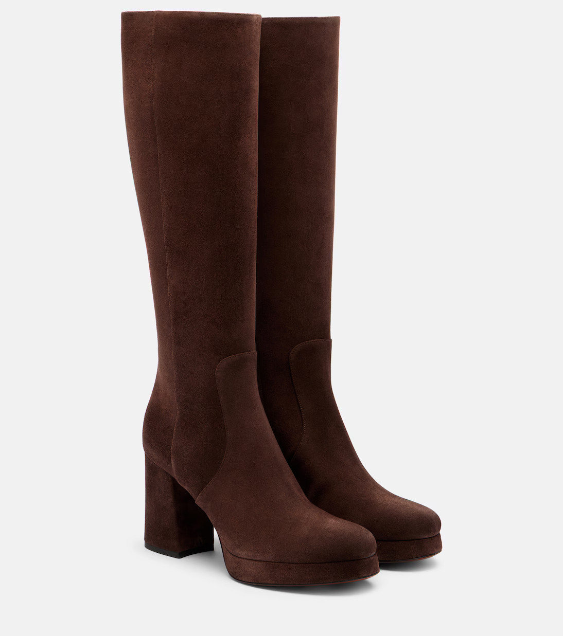 Plateaustiefel Fawcette 90 aus Veloursleder | Mytheresa (DACH)