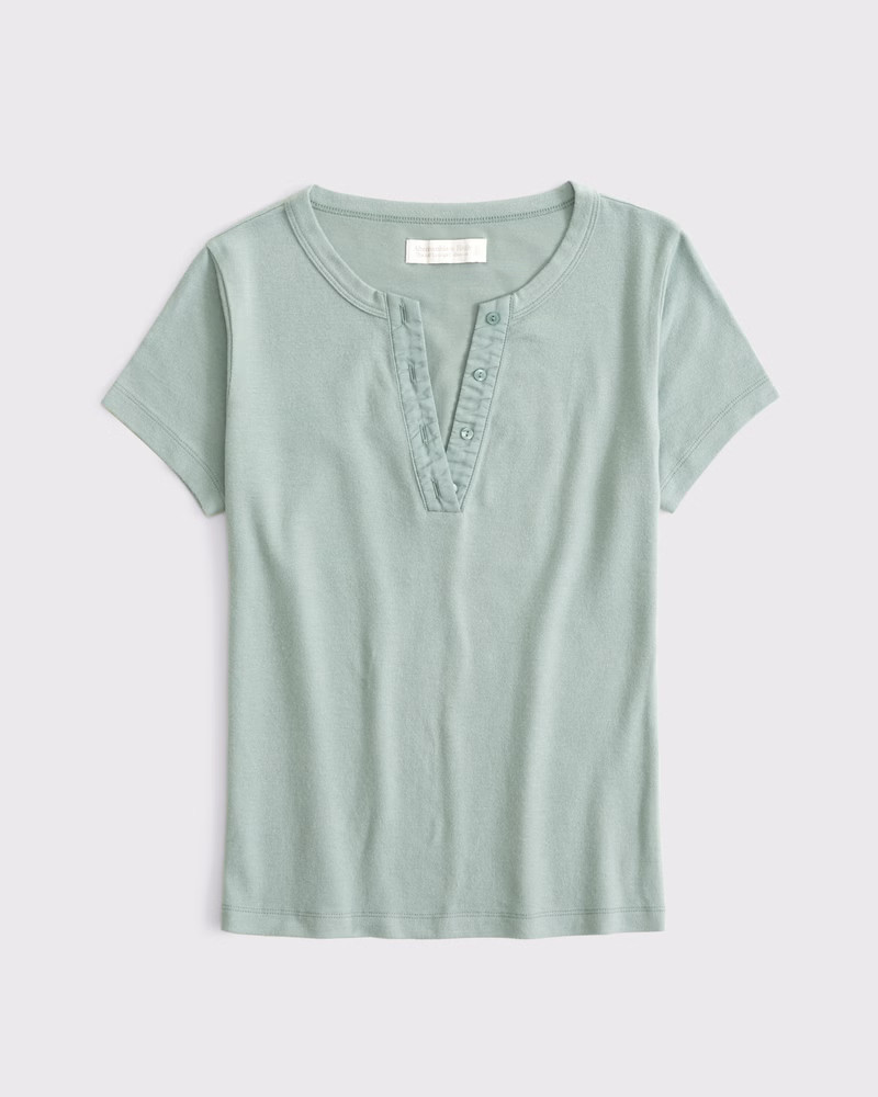 Women's Cozy Lounge Knit Top | Women's Sleepwear & Loungewear | Abercrombie.com | Abercrombie & Fitch (US)