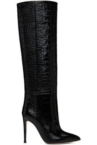 Paris Texas - Black Stiletto Boots | SSENSE