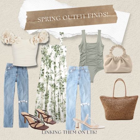 These spring outfits and more linked! 🤍🤍🤍

#LTKunder100 #LTKFind #LTKunder50