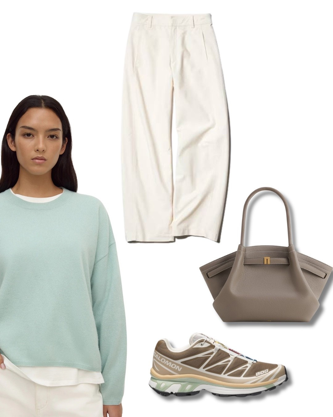 Bored of winter dressing? Same.

Here’s a simple spotlight outfit to freshen things up — off-white barrel legs, a soft mint knit, chunky cool sneakers and the kind of bag that makes everything feel pulled together.

Medium or size 10 in Assembly Label knit.  Medium in UNIQLO.

#LTKover50style #LTKaustralia #LTKstyletip