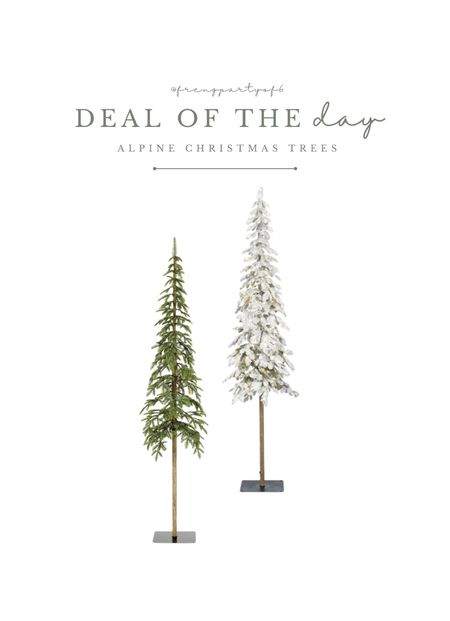 The cutest 6’ alpine trees for winter and Christmas. Both of these are on closeout!

#LTKfindsunder100 #LTKsalealert #LTKHoliday