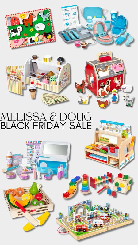 Walmart Black Friday deal - Melissa & Doug toys on sale!!

Gifts for kids. Kitchen toys. Kids make up set. Puzzles. Toddler toys. Kid toys  

#LTKCyberWeek #LTKGiftGuide #LTKkids