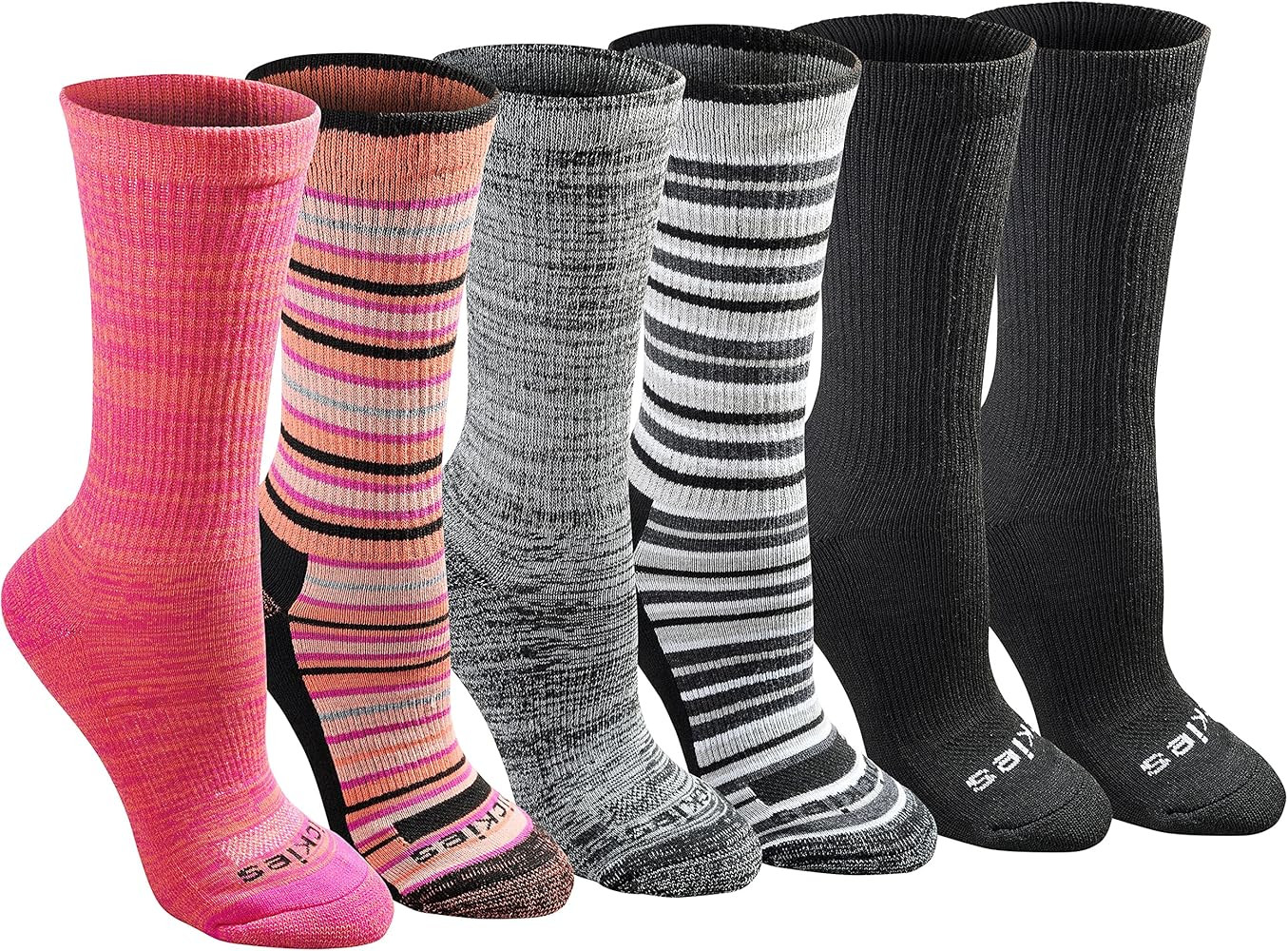 Dickies Women's Dri-tech Moisture Control Crew Socks Multipack | Amazon (US)