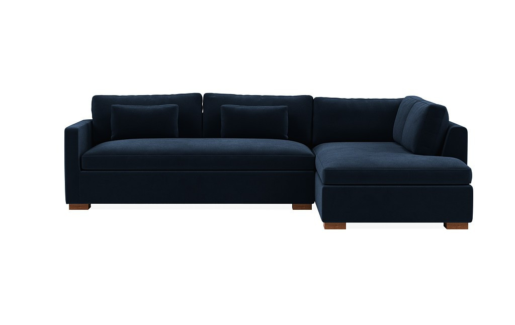 Charly Sectional Sofa with Right Bumper | Interior Define