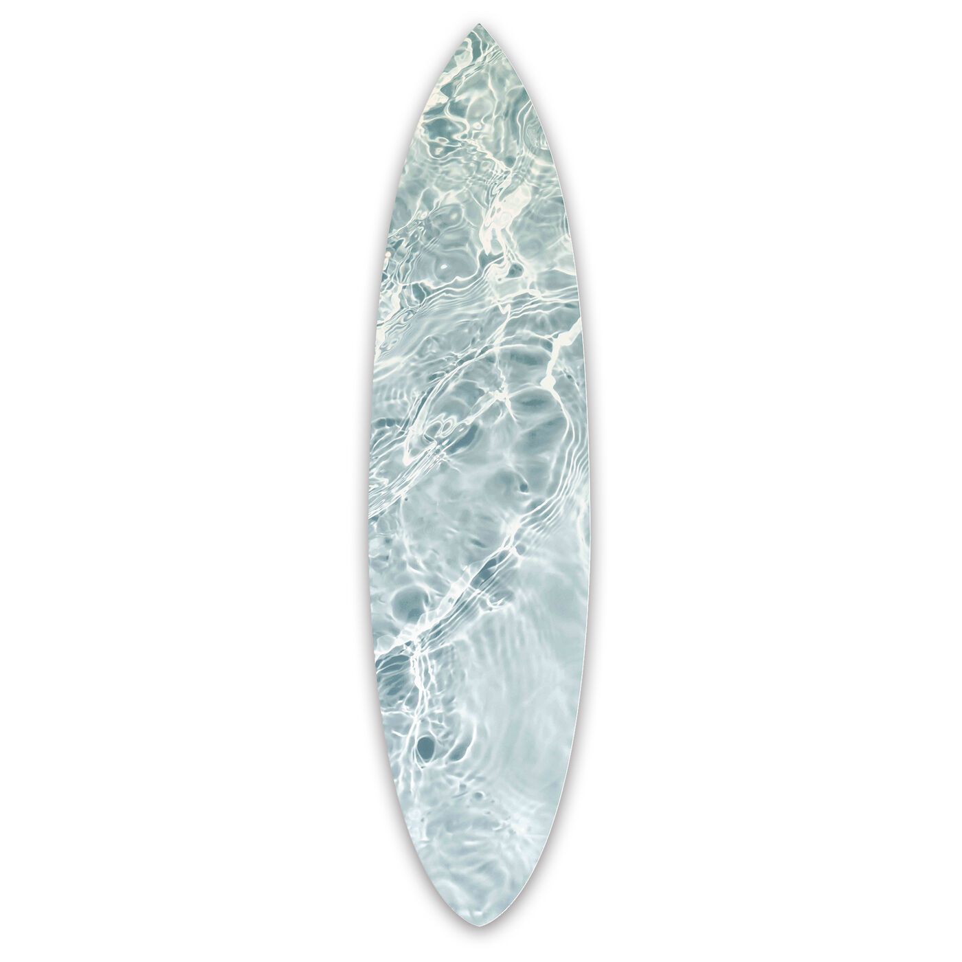 Calming Waves Clear Surfboard | Wall Art by Oliver Gal | Oliver Gal