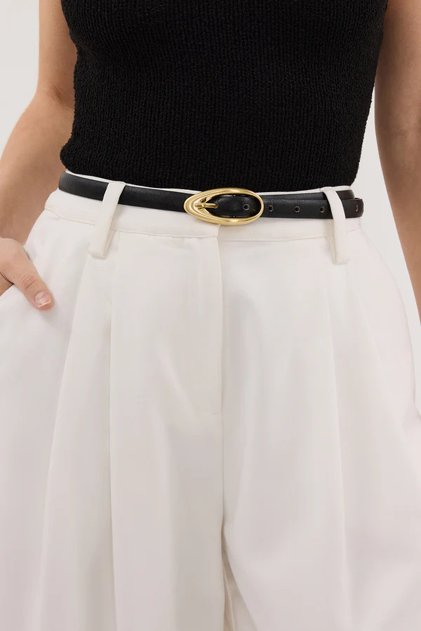 EDEN WHITE TAILORED PANT | DISSH