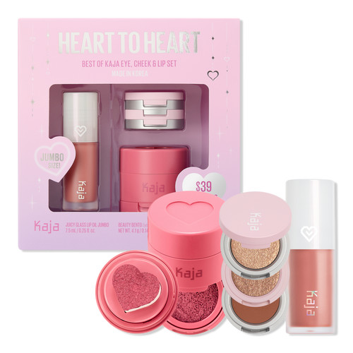 Heart to Heart - Best of Kaja Eye, Cheek & Lip Set | Ulta