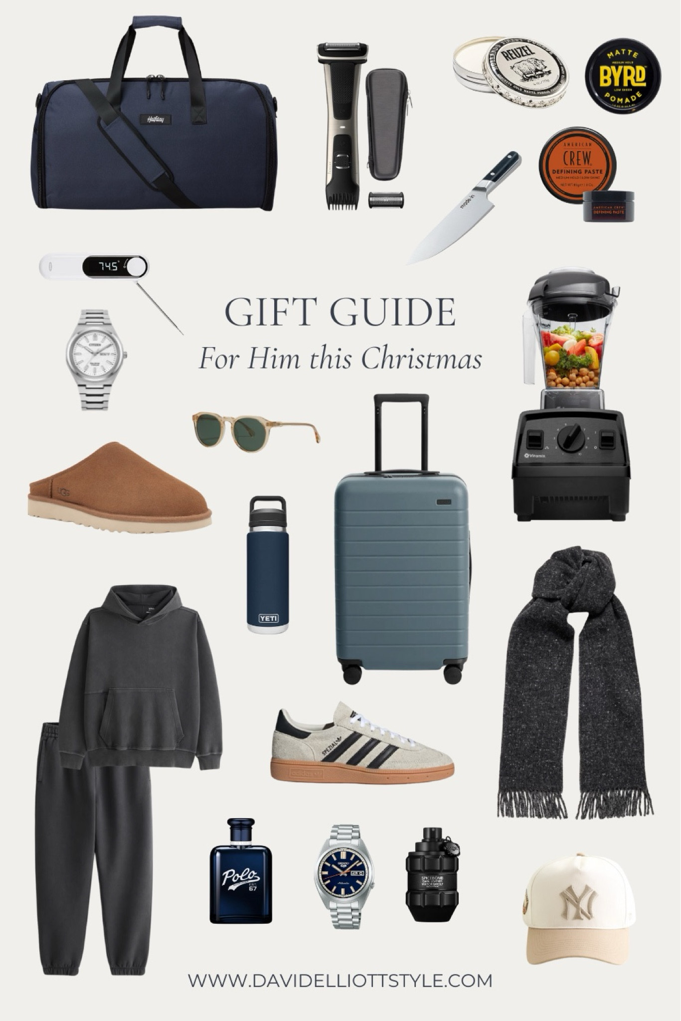 Men's Gift Guide for Him this Christmas! These gift items are perfect for the everyday guy, from leisure outfits to travel, to kitchen items, watches, and more! 

#LTKMens #LTKHoliday #LTKGiftGuide
