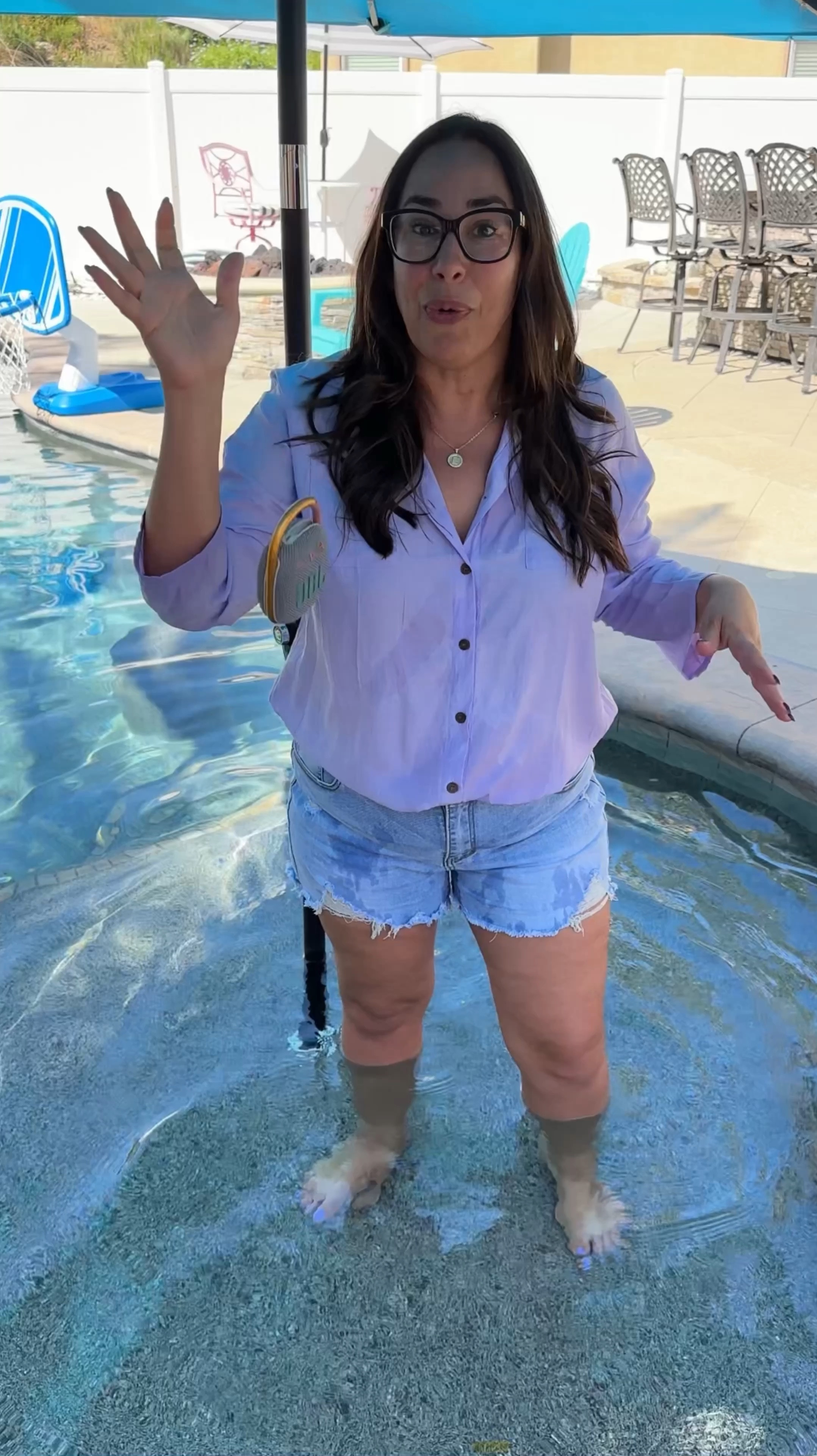 Grab it while it’s marked down! I’m not exaggerating, this JBL speaker is the best waterproof speaker on amazon! It’s on the pricier side so you want to get it while it’s on sale. I’ve had mine over two years and use it almost every day. It goes to the beach with us, out by the pool, I listen to music, books or podcasts in the shower! The battery lasts a long time, even after two years of constant use. Last month my boys took it on the salt float in Arizona. They said other people gave them snacks and linked rafts because they had the best music floating down the river. It comes in lots of colors. What do you listen to most; audiobooks, music, or podcast??? Pro tip, if you like audiobooks check your library apps. I listen to almost all of mine for free.
#techfinds #amazonfinds #travelessential #summerfinds

#LTKSeasonal #LTKFindsUnder100 #LTKStyleTip