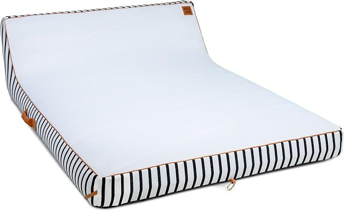 Big Joe Lux Chaise Premium Inflatable Pool Float, Durable UV Protected Polyester Blend | Amazon (US)