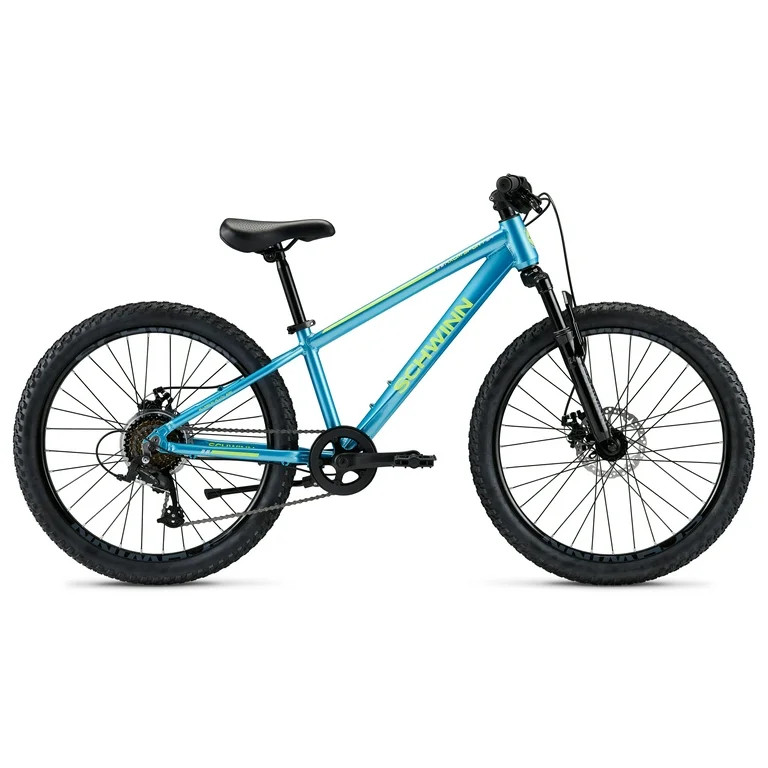 Schwinn Axum Sport Youth Unisex 24-in. Mountain Bike, Blue - Walmart.com | Walmart (US)