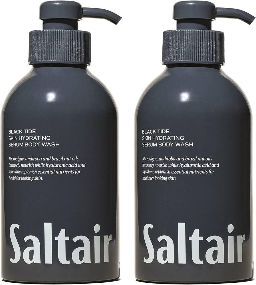Saltair Body Wash, Black Tide 2-Pack. Moisturizing Body Cleanser with Monoi Oil and Cupuacu Butte... | Amazon (US)