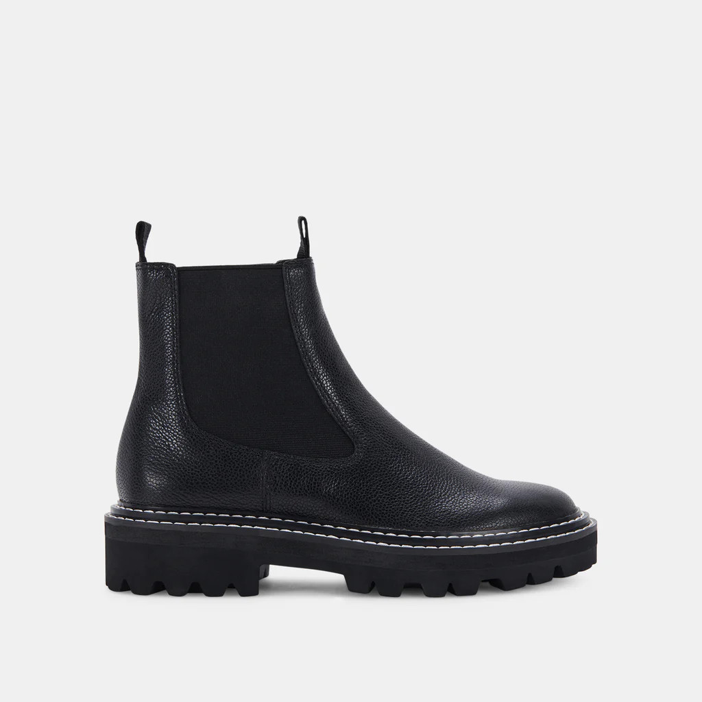 Moana H2O Boots Black Leather | DolceVita.com