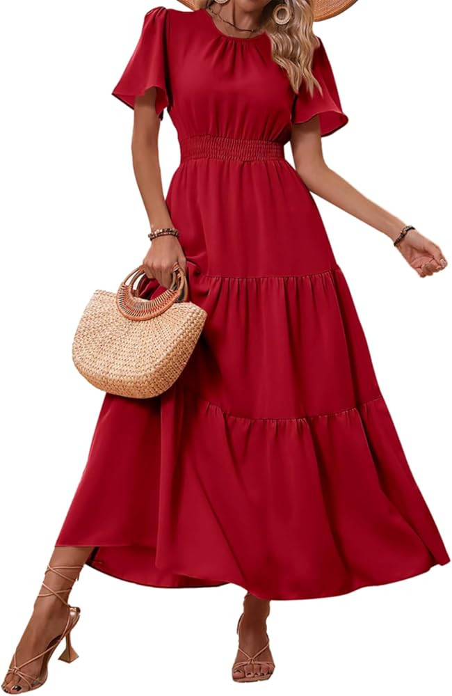 PRETTYGARDEN Womens Casual Summer Outfits 2024 Casual Summer Dress Casual Outfits Summer Trends 2024 | Amazon (US)