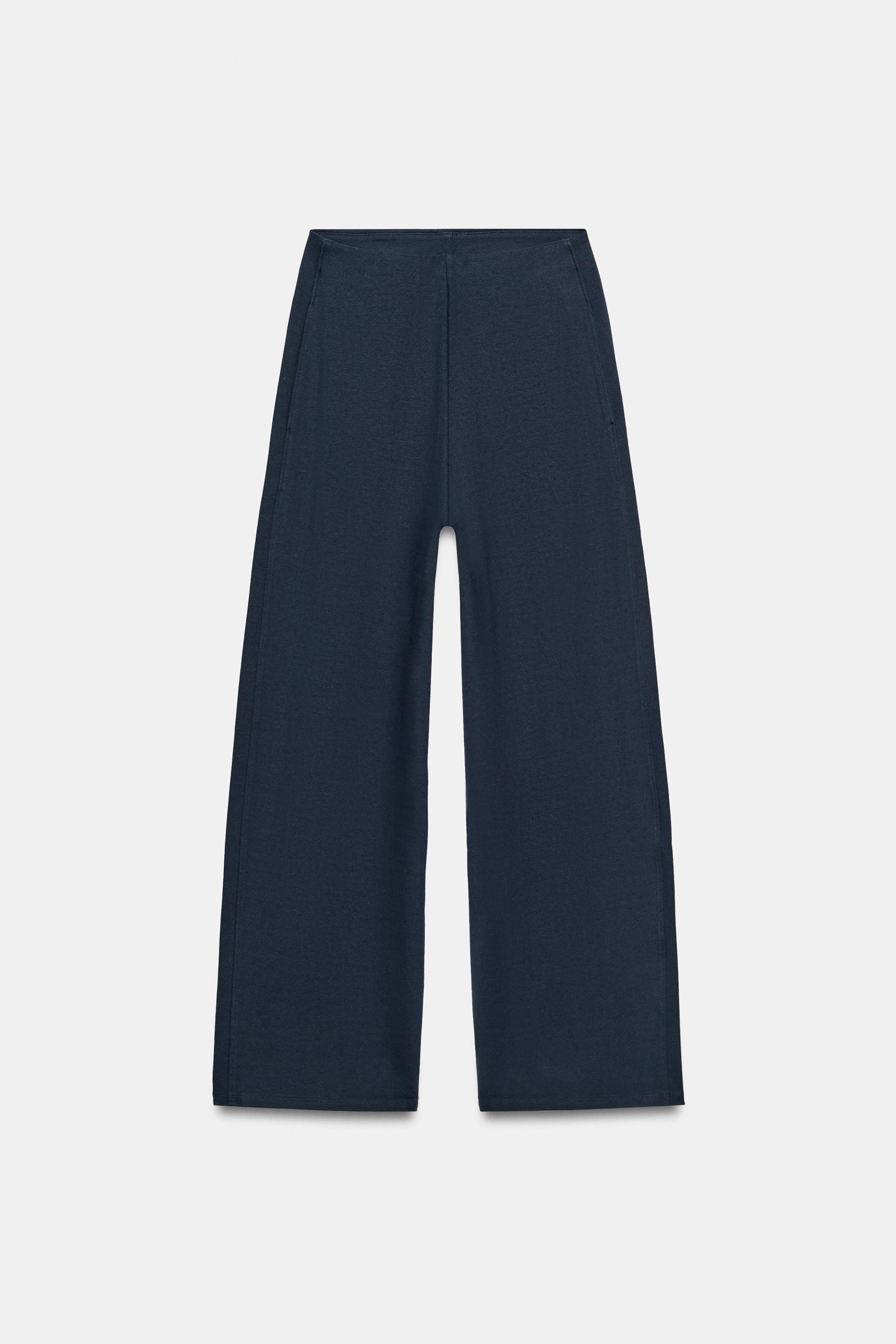 INTERLOCK BALLOON PANTS | Zara US