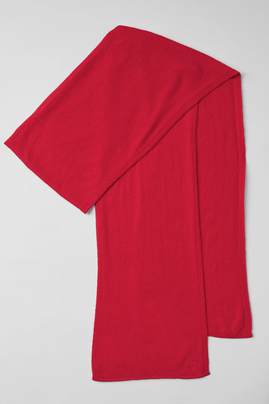 ALO | Cashmere Light Frosted Scarf in Red Ribbon | Alo Yoga (US)