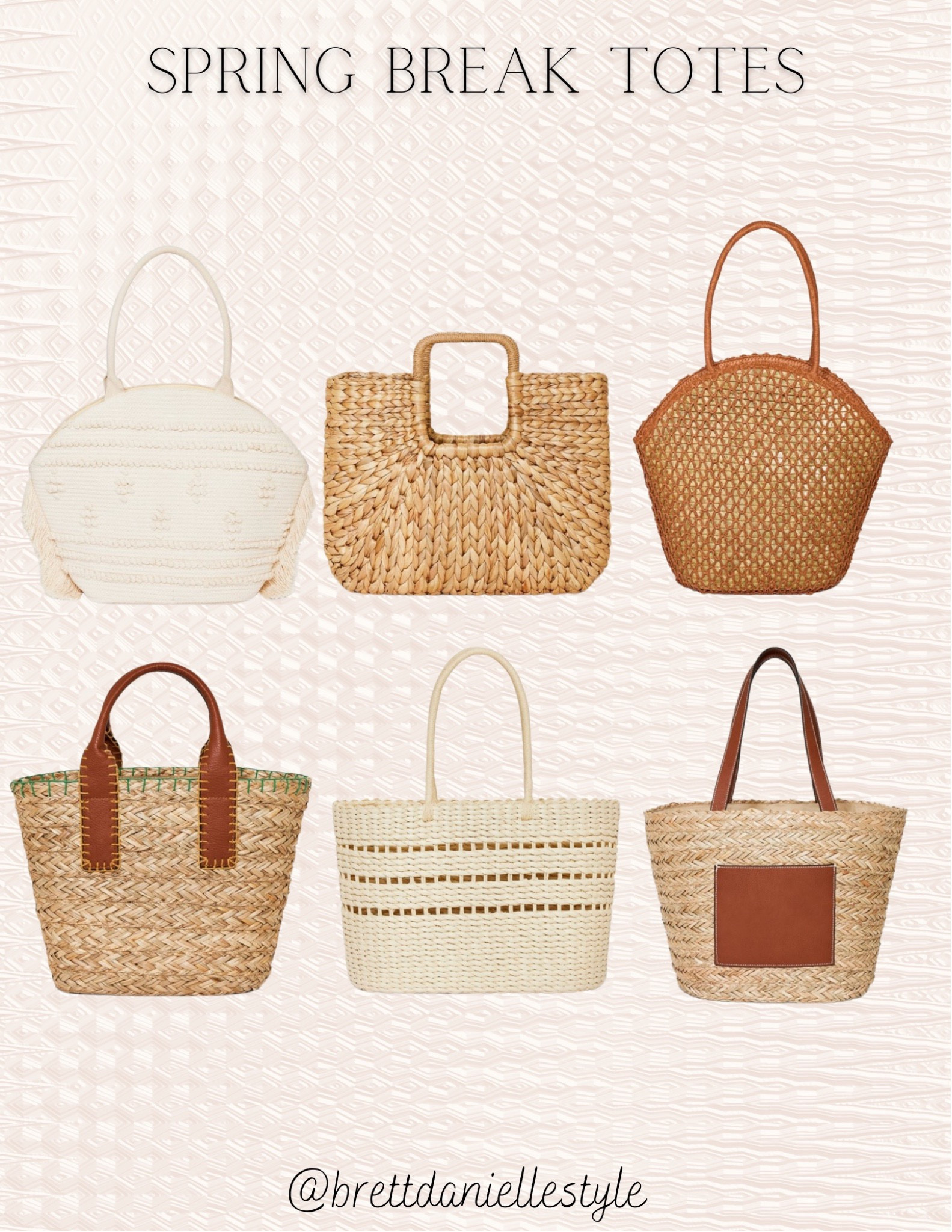 Spring break totes // summer totes // beach bag // swim // resort wear // vacation outfits 

#LTKitbag #LTKFind #LTKSeasonal