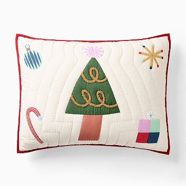 Santa & Friends Quilt & Shams | West Elm (US)