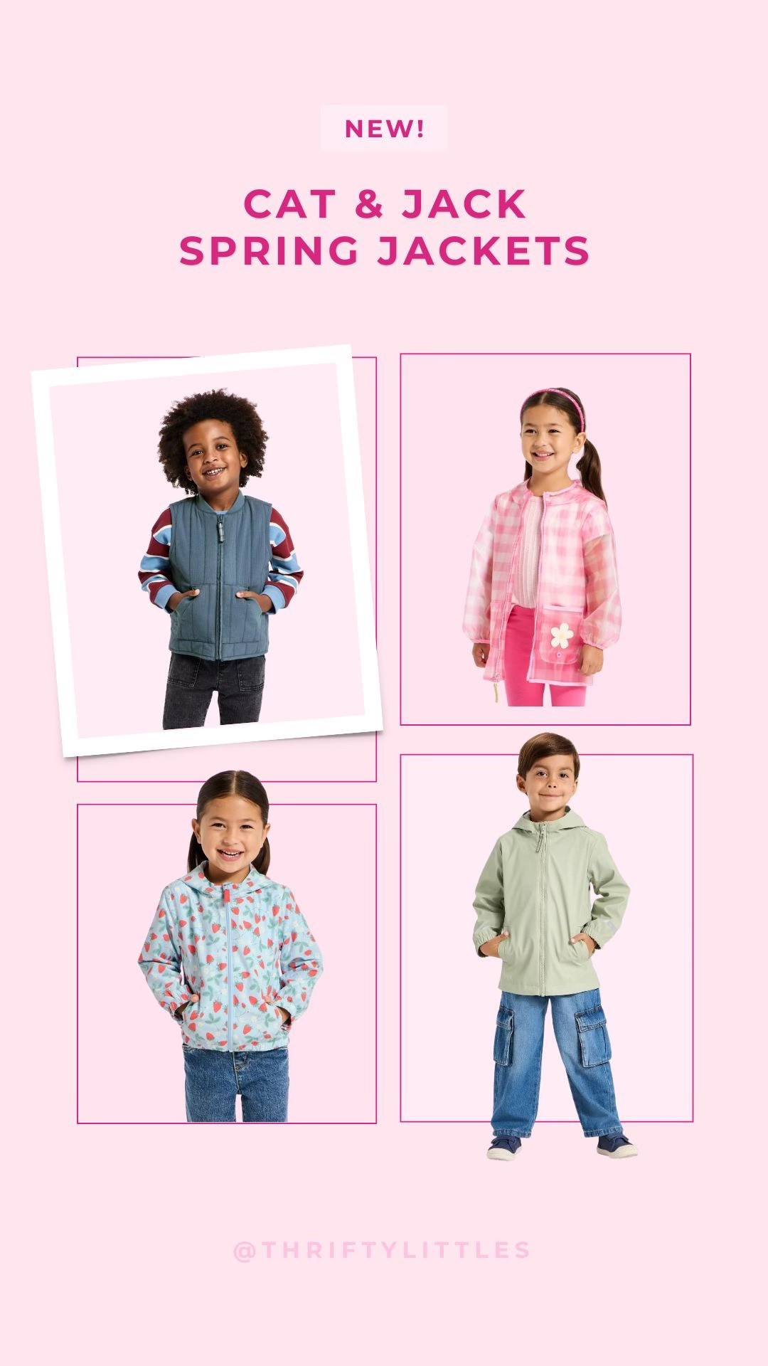New Cat & Jack Spring Outerwear for toddlers, now available at Target!

#LTKBaby #LTKKids