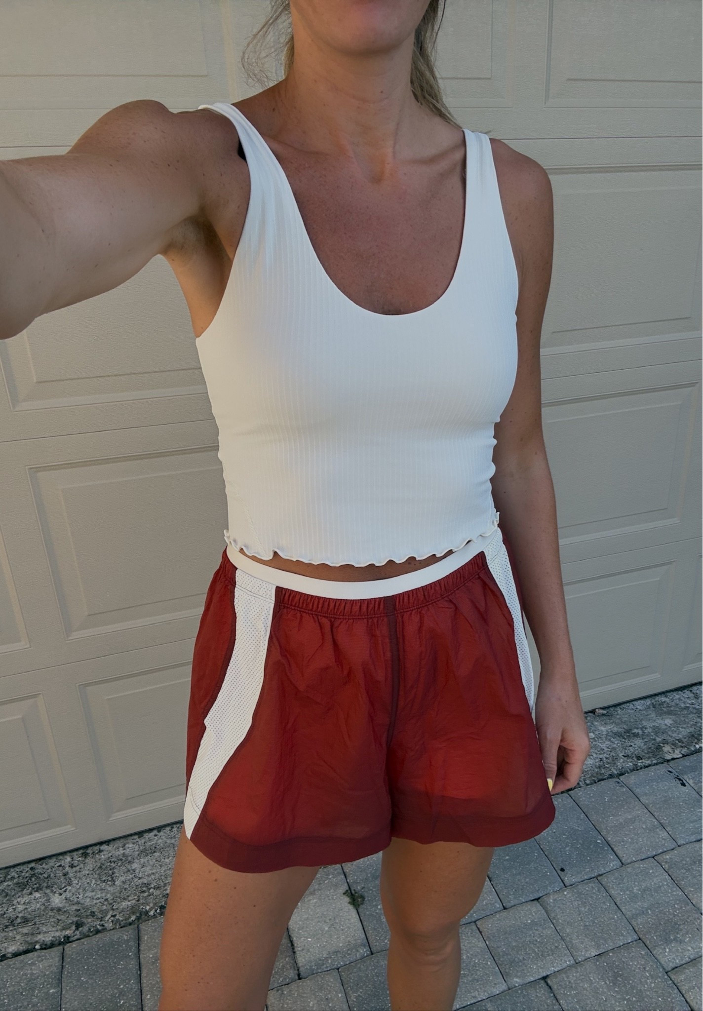 I am loving Lulus new pieces! I don’t have any shorts like these, they’re so good. Love that they have built-in biker shorts that aren’t restrictive.

#LTKootd #LTKmomlife #LTKActive