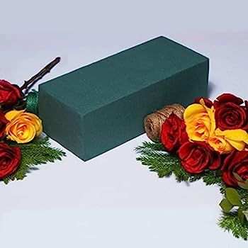 FLOFARE Pack of 6 Floral Foam for Fresh and Artificial Flowers, Dry and Wet Floral Foam Blocks (9... | Amazon (US)