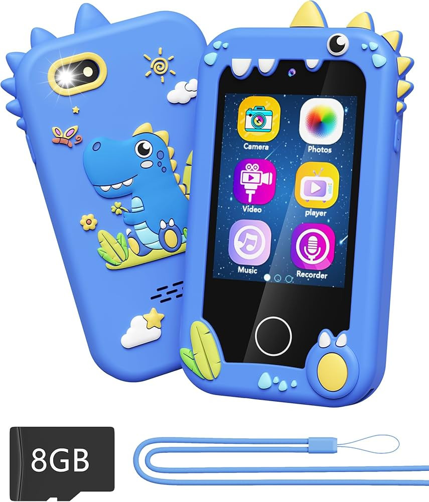 Kids Toy Smartphone, Gifts and Toys for Boys Ages 3-8 Years Old, Fake Play Toy Phone with Music P... | Amazon (US)