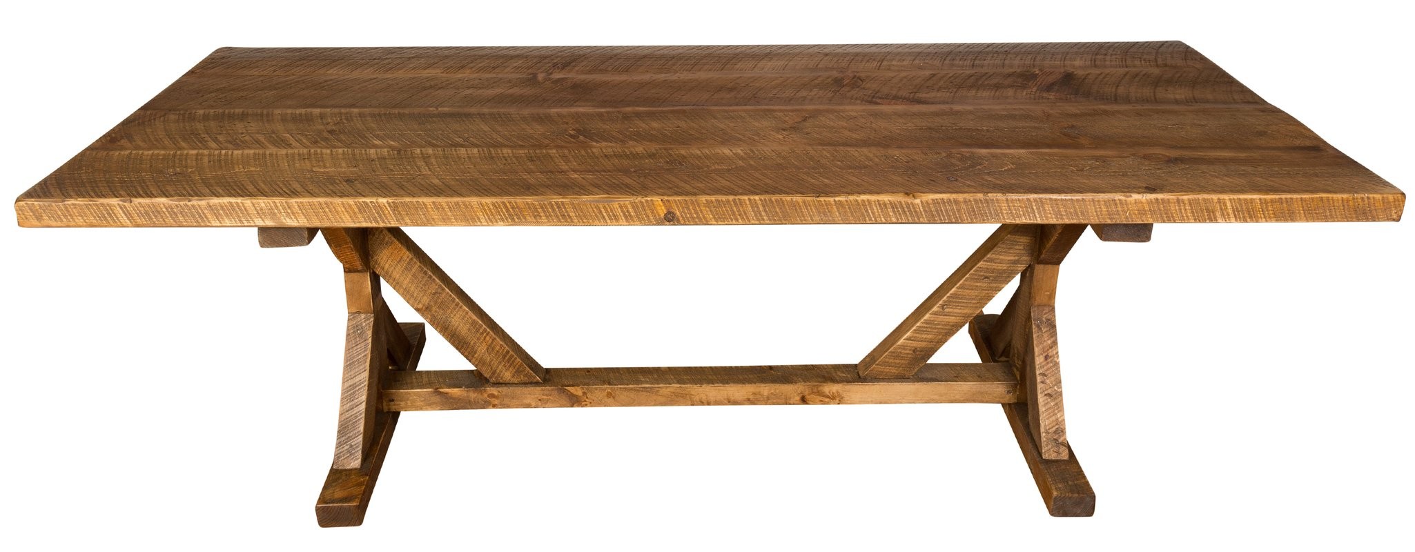 Reclaimed Wood Industrial Farm Harvest 30" Dining Table | Wayfair North America