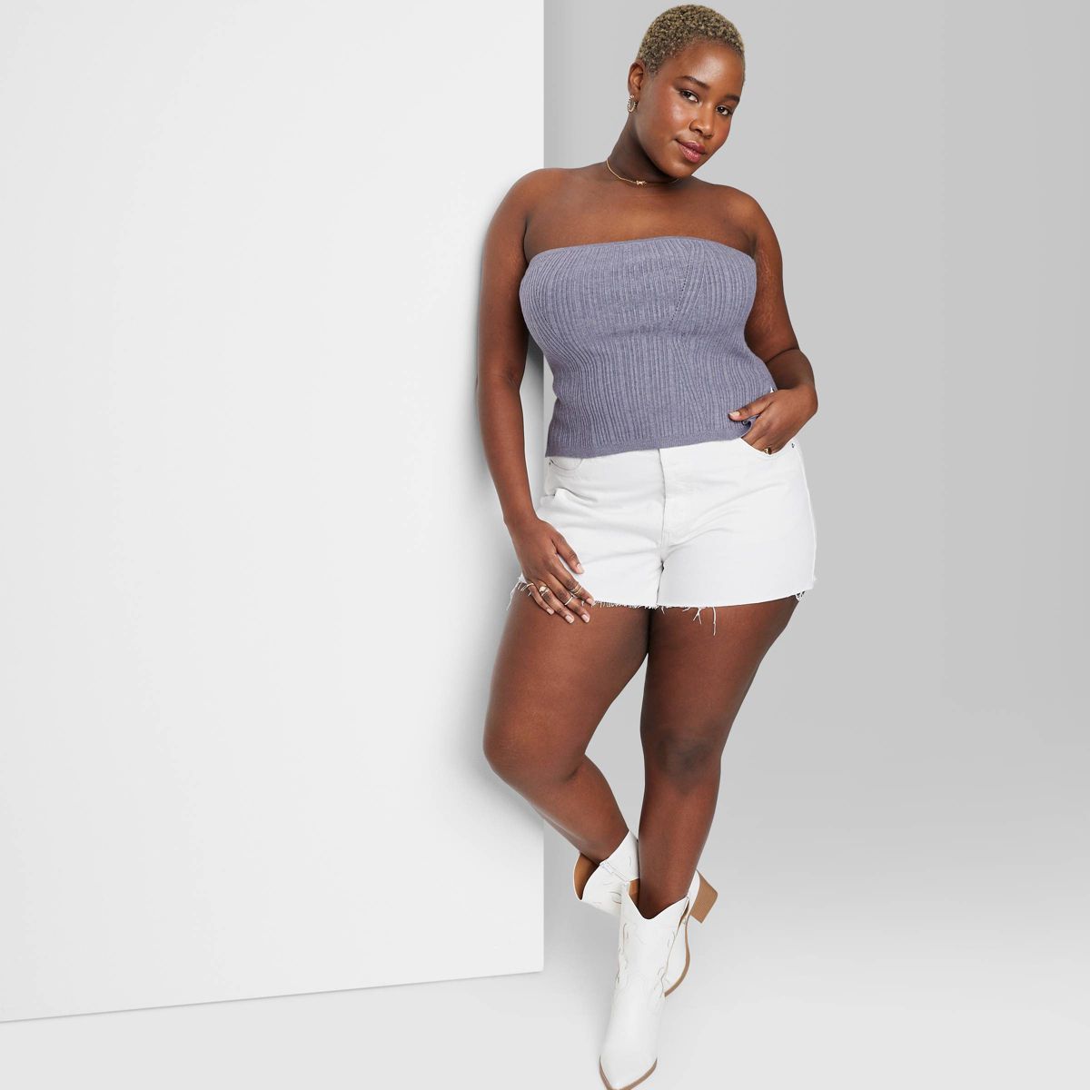 Women's High-Rise EasyRigid Cutoff Jean Shorts - Wild Fable™ | Target