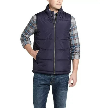 WEATHERPROOF VINTAGE Men s Puffer Vest Blue Navy Size L MSRP $60 | Walmart (US)