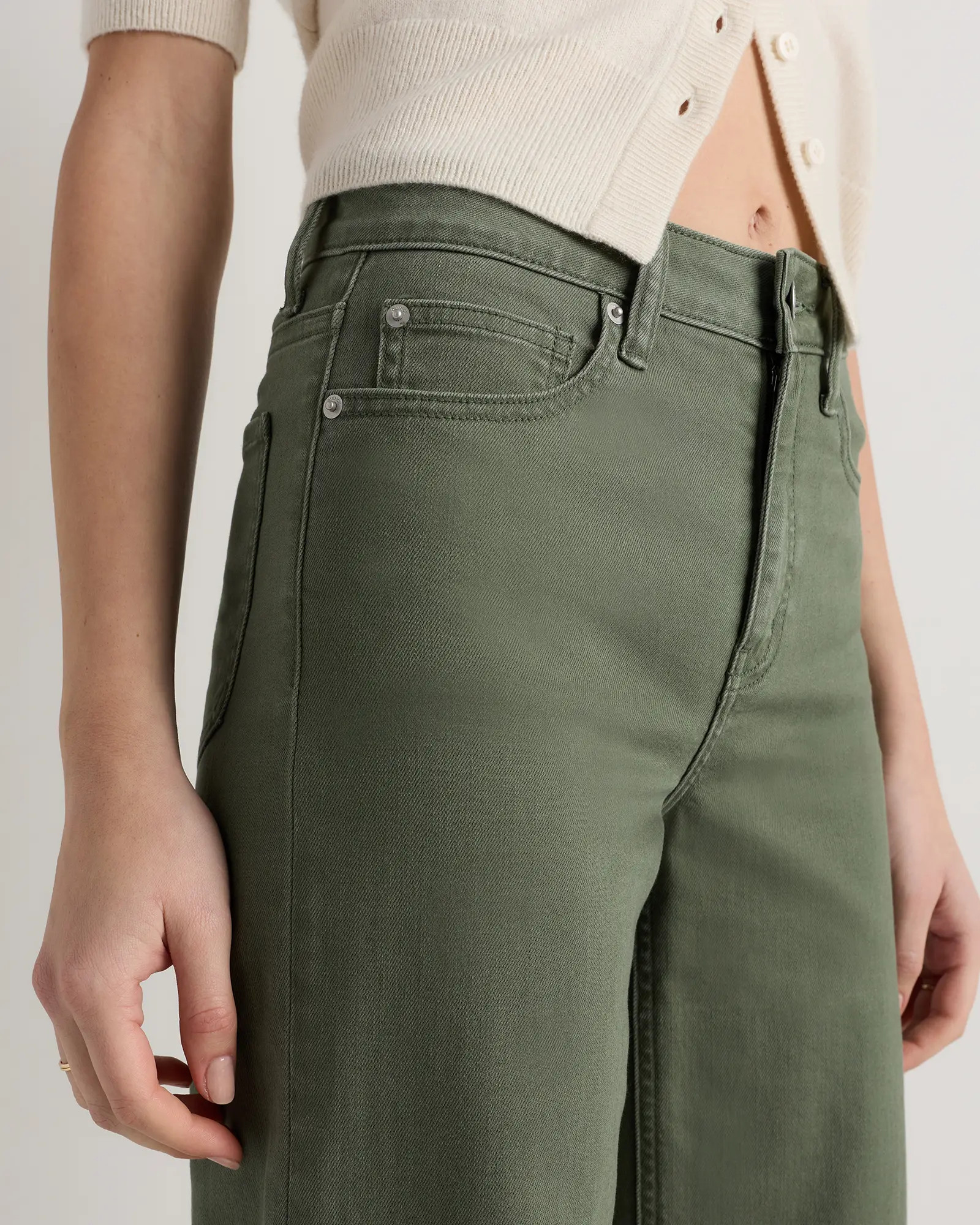 Bella Stretch Wide Leg Jeans | Quince