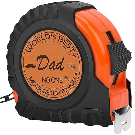 Fathers Day Dad Gifts from Daughter Son, Christmas Tool Gifts for Men Genuine Leather Engraved 25... | Amazon (US)