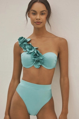 PatBO High-Leg Bikini Bottoms | Anthropologie (US)