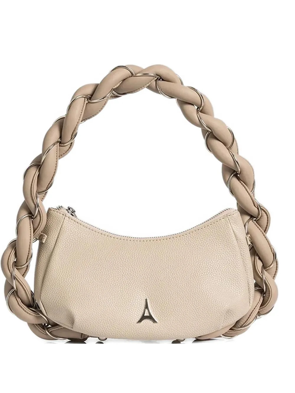 Manière De Voir Somme faux-leather beige tote bag - Neutrals | Farfetch Global