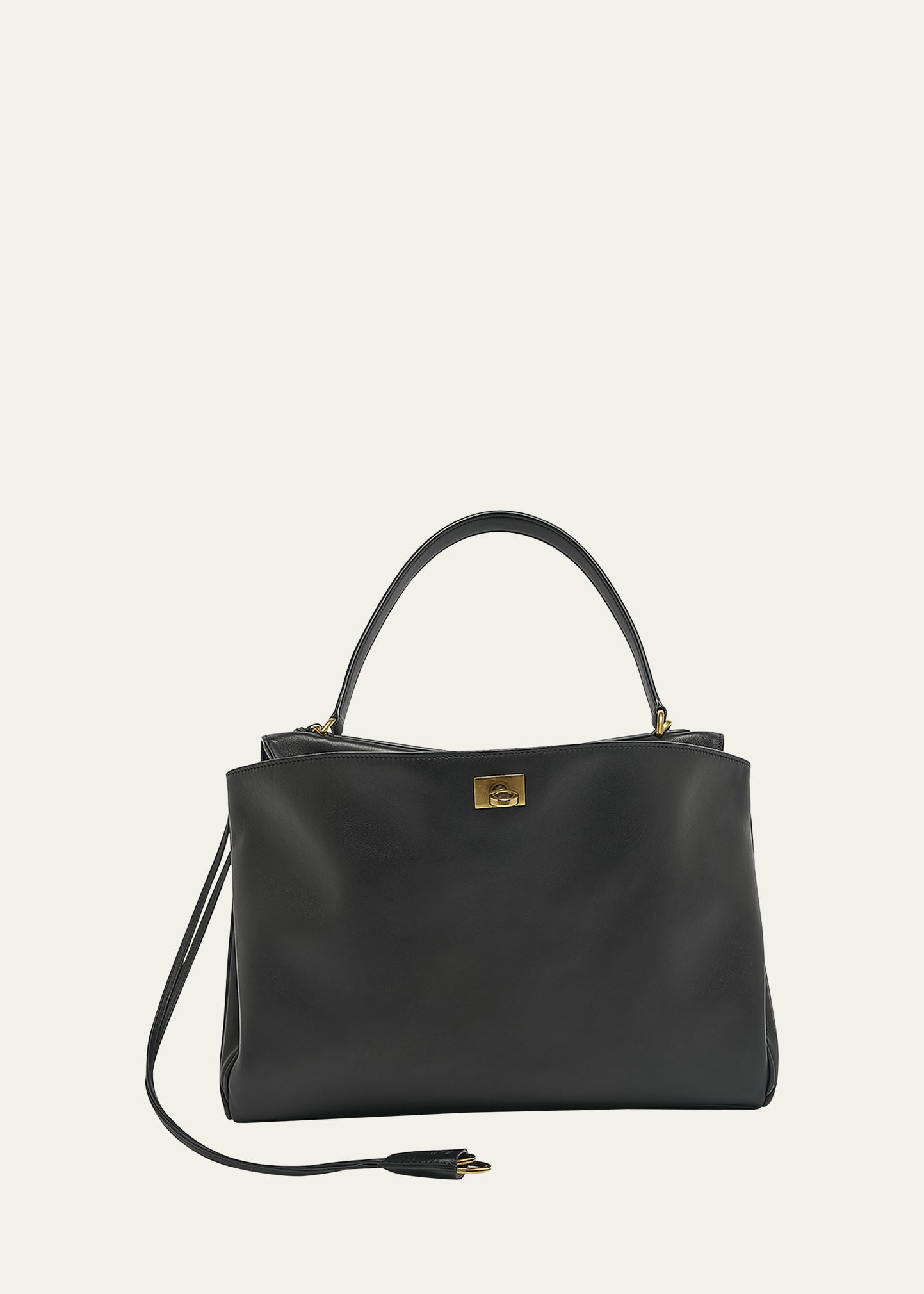 Balenciaga Rodeo Small Leather Tote Bag | Bergdorf Goodman