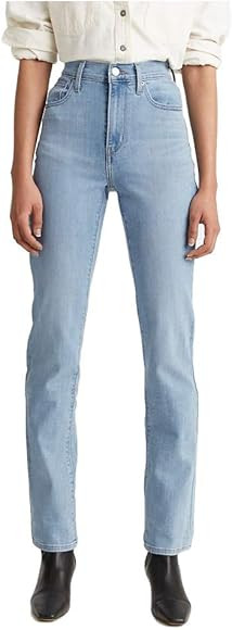 Levi's Women's 724 High Rise Straight Jeans | Amazon (US)