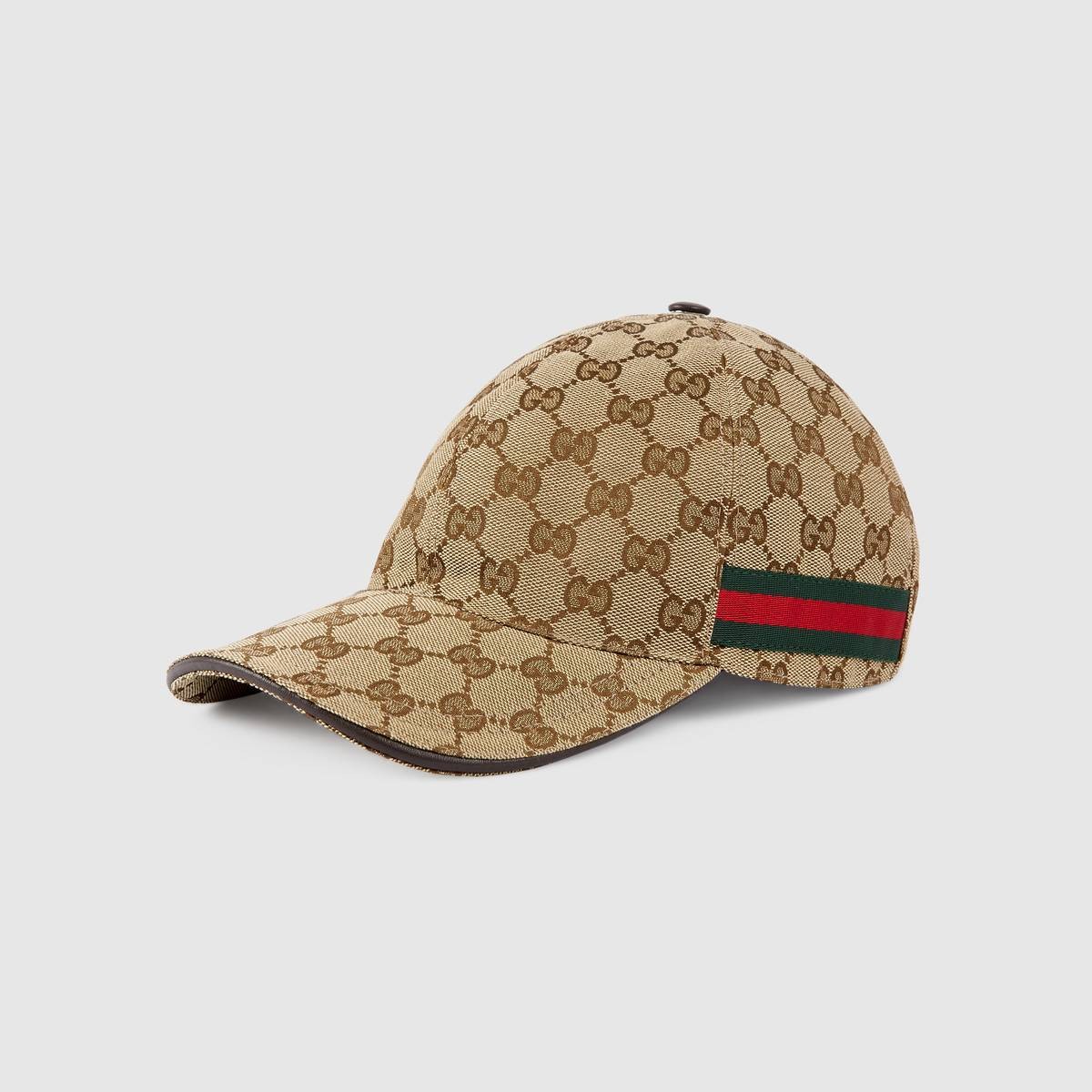 Gucci Original GG canvas baseball hat with Web | Gucci (US)