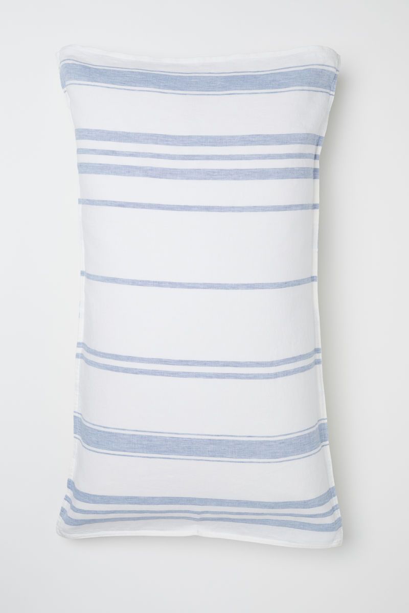 H&M Washed Linen Pillowcase $14.99 | H&M (US)