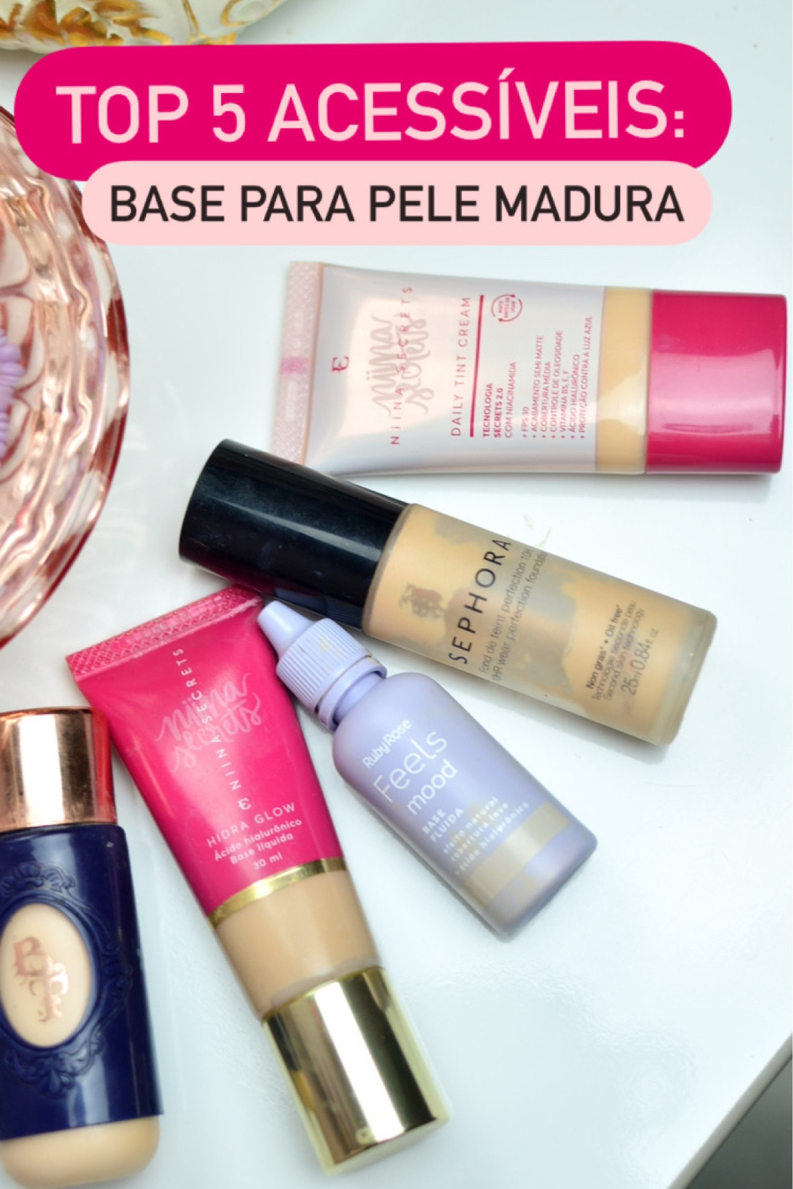 Top 5 bases acessíveis para pele madura ✨

#LTKbeauty #LTKbrasil