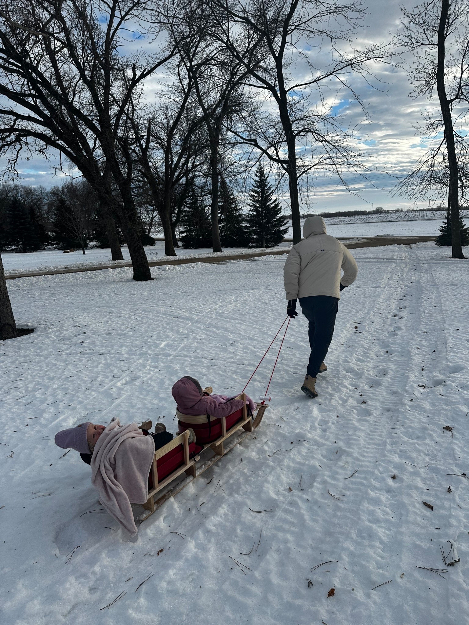 The ultimate adorable winter sled! Our girls are OBSESSED. Single or double options! 

#LTKKids #LTKBaby #LTKSeasonal