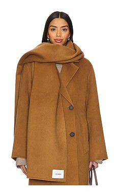 Ivy Oak Amy Double Face Scarf in Light Gingerbread from Revolve.com | Revolve Clothing (Global)