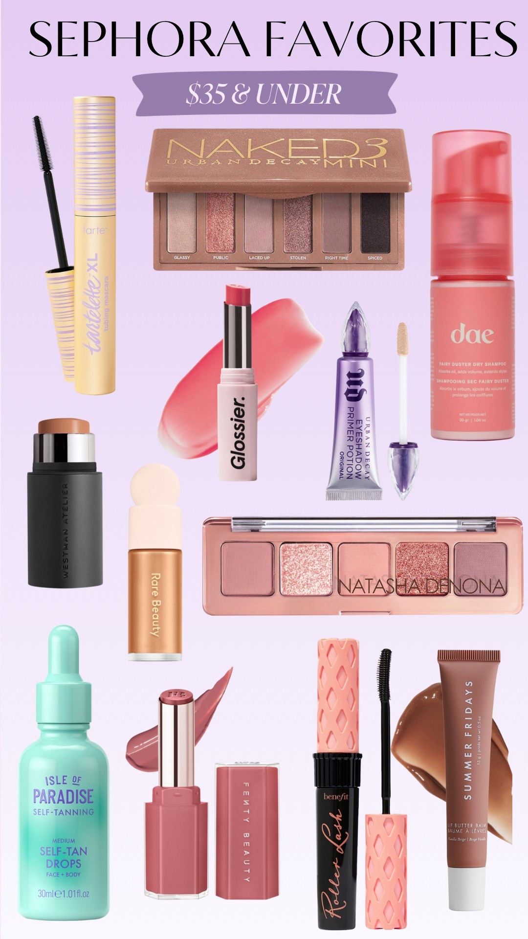 Sephora sale favorites $35 and under! 💄 

#LTKBeauty #LTKFindsUnder50