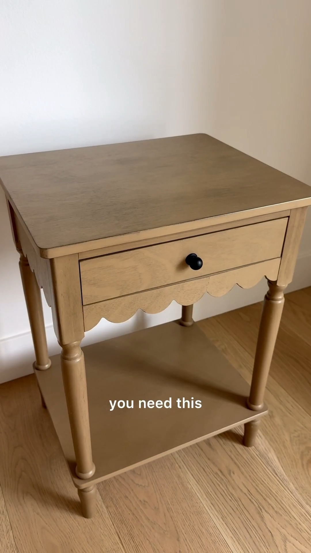 This scalloped nightstand is under $150 on Amazon and looks so much more high-end than the price tag. The soft curved detail adds just enough personality without overwhelming the space — it’s that subtle, collected look I’m always drawn to.

✔️ Under $150
✔️ Comes in 4 colors
✔️ Perfect for small spaces, kids’ rooms, guest rooms, or a quick bedroom refresh

I love when a simple swap makes the whole room feel more custom. The scallop just softens everything in the prettiest way. 



#LTKHome #LTKSaleAlert #LTKSeasonal