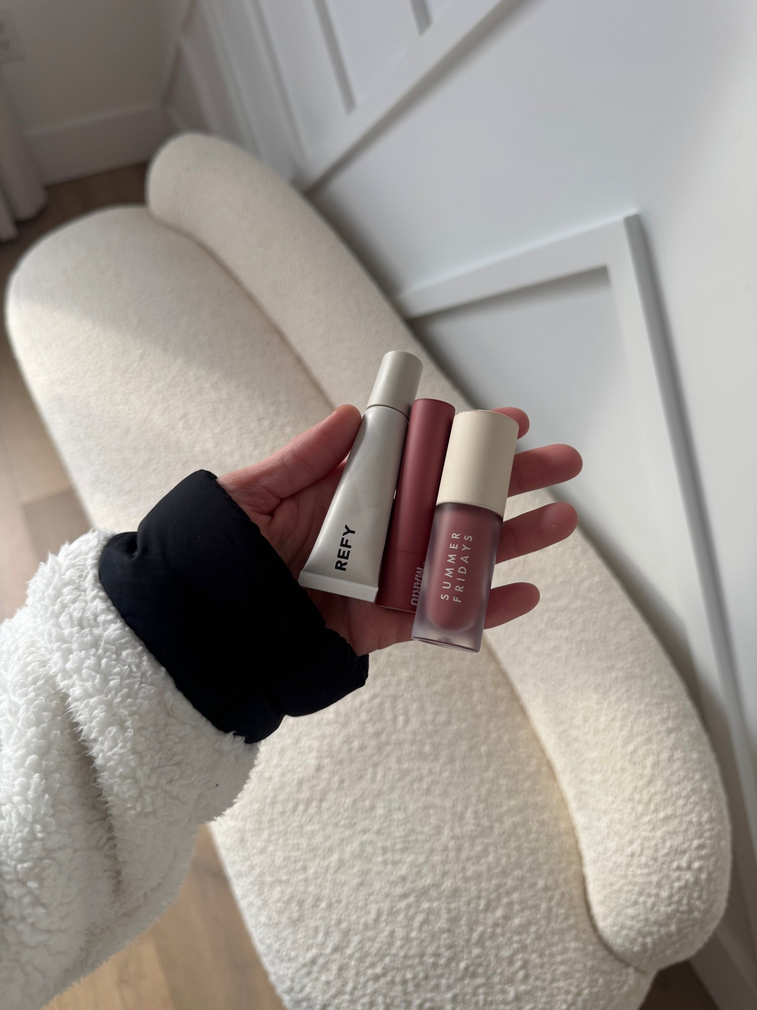 Favorite lip glosses 
Refy- Rosewood
Mario- rosewood glow 
Summer Fridays- soft Maeve 

#LTKBeauty