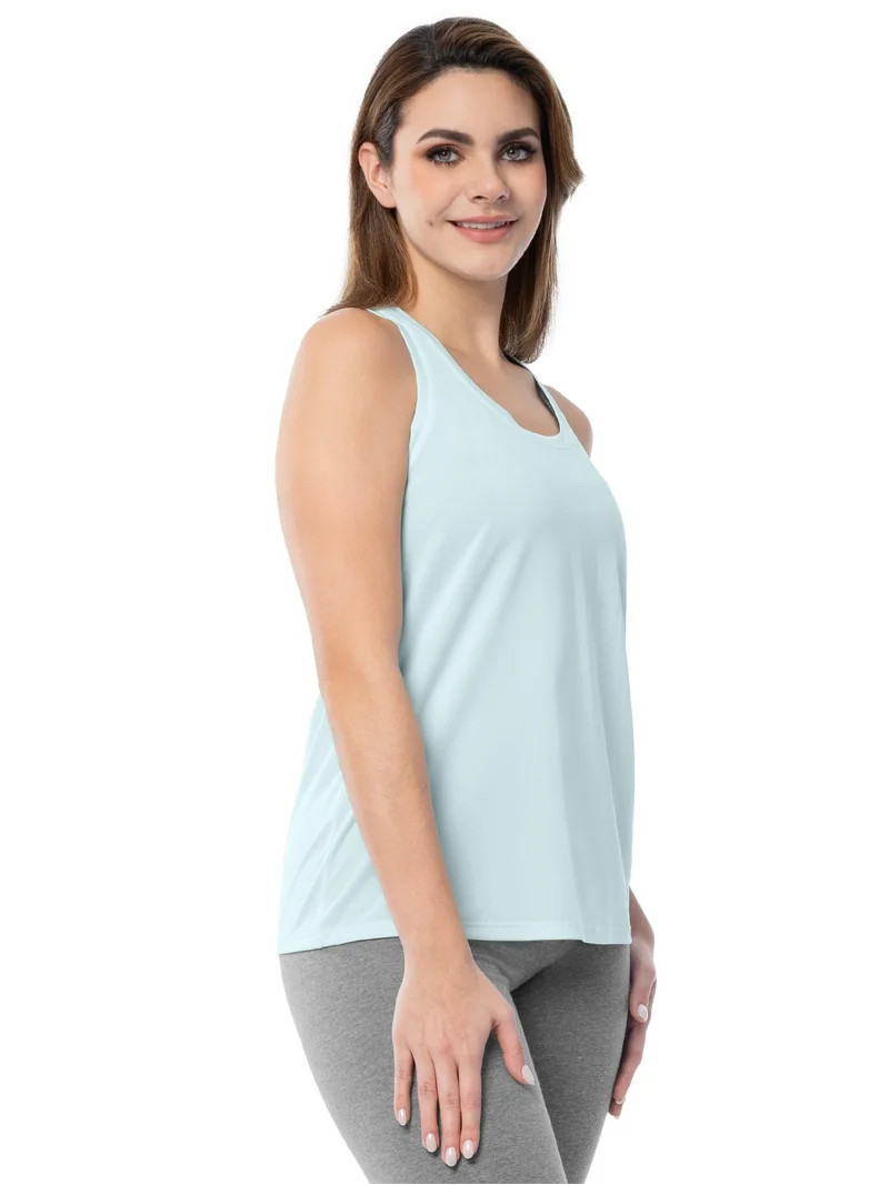 Athletic Works Women's Core Active Texture Knit Racerback Tank Top, size XS-XXXL | Walmart (US)